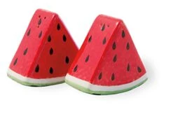 Ceramic Salt And Pepper Shaker Set, Watermelon
