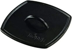 Lodge LPP3 Cast Iron Square Ribbed Panini Press, 8.25-inch -Wilton Shop 41zMBCGEaoL. AC