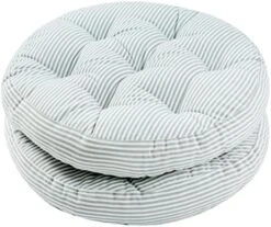 Chair Cushions 22"x22" Square Windows Pad For Adults Seating Pillows Set Of 2, Beige 24 Chair Cushions 22"x22" Square Windows Pad For Adults Seating Pillows Set Of 2, Beige -Wilton Shop 41zU x42ZsL. AC