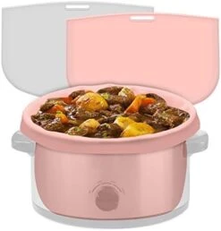 2 Pack Slow Cooker Liners - Reusable Crock Pot Divider, Safe Silicone Cooking Bags Fit 7-8 Quarts Oval Or Round Pot (Fit 8 QT Grey+Pink) 21 2 Pack Slow Cooker Liners - Reusable Crock Pot Divider, Safe Silicone Cooking Bags Fit 7-8 Quarts Oval Or Round Pot (Fit 8 QT Grey+Pink) -Wilton Shop 41zc8h6fPzL. AC