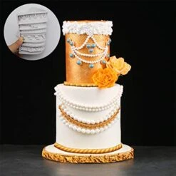 Cake Border Fondant Mold, Vintage Frame Silicone Mold For Cake Decorating, Gumpaste, Polymer Clay, Resin And Plaster -Wilton Shop 41zeIH4EPcL