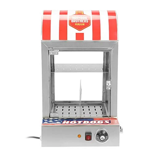 Ot Dog Steamer Machine, 1500W Commercial Hot Dog Hut Steamer,Electric Hot Dog Steamer Machine 110V, Bun Bread Sausage Warmer 30-110℃/86-230℉ 5 Ot Dog Steamer Machine, 1500W Commercial Hot Dog Hut Steamer,Electric Hot Dog Steamer Machine 110V, Bun Bread Sausage Warmer 30-110℃/86-230℉ - Image 3