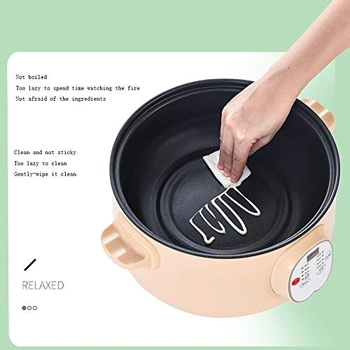 HYDZQ Electric Food Steamer Stainless Steel Saucepan Time Scheduling Multi-Function Chafing Dish 6 HYDZQ Electric Food Steamer Stainless Steel Saucepan Time Scheduling Multi-Function Chafing Dish - Image 4