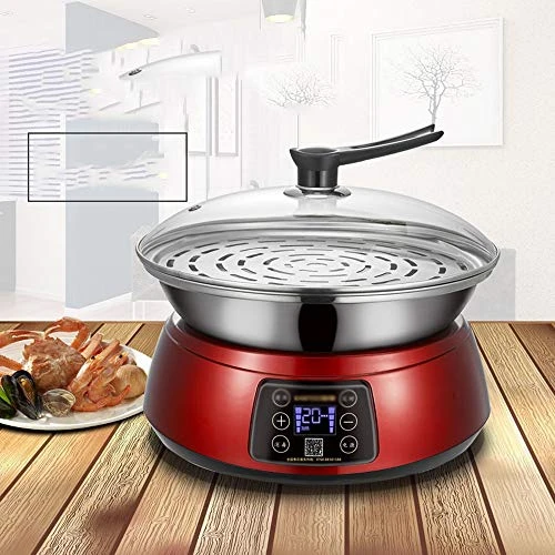 HYDZQ Large Capacity Electric Steamer Food Steamer Pot Electric Lunch Box Heater And Steam Pot (Color : White-Dinosaur Doodle4) 5 HYDZQ Large Capacity Electric Steamer Food Steamer Pot Electric Lunch Box Heater And Steam Pot (Color : White-Dinosaur Doodle4) - Image 3
