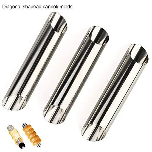 Cream Horn Molds Stainless Steel Cone Tubular Shaped Mold For Cannoli Tubes Croissant (cream Cone) 5 Cream Horn Molds Stainless Steel Cone Tubular Shaped Mold For Cannoli Tubes Croissant (cream Cone) - Image 3