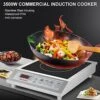 Commercial Induction Cooktop Lower Power Even Heating Hot Plate 3500W /220V Single-phase Abangdun 1 Commercial Induction Cooktop Lower Power Even Heating Hot Plate 3500W /220V Single-phase Abangdun -Wilton Shop 510kqsJN6HL