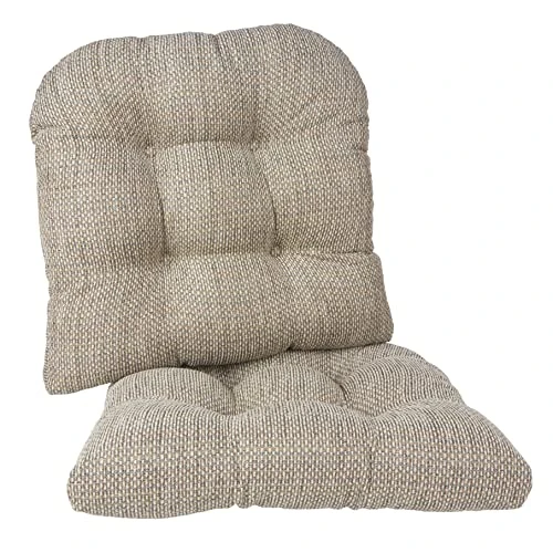 Tyson Extra Large Non-Slip Chair Cushions For Dining Room, Kitchen And Office Use, U-Shaped Skid-Proof Overstuffed Seat Pad, 17x17 Inches, 2 Count (Pack Of 1), Natural 3 Tyson Extra Large Non-Slip Chair Cushions For Dining Room, Kitchen And Office Use, U-Shaped Skid-Proof Overstuffed Seat Pad, 17x17 Inches, 2 Count (Pack Of 1), Natural