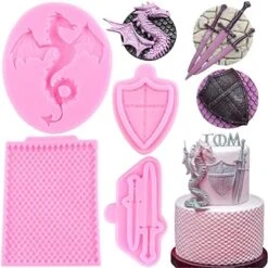 Dragon Silicone Fondant Molds Dinosaur Claws Skin Eyes Cake Decorating Mold For Cake Candy Chocolate Baking Set Of 3 15 Dragon Silicone Fondant Molds Dinosaur Claws Skin Eyes Cake Decorating Mold For Cake Candy Chocolate Baking Set Of 3 -Wilton Shop 510o30yvSTL. AC