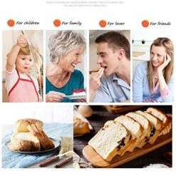 Pullman Loaf Pan With Lid Non-Stick Toast Pan Box Mold For Baking Bread Bakeware Bread Toast Mold Aluminum Alloy, Toast Bread Box Mold Pan Bread Baking Pan (Gold) -Wilton Shop 510qHLvINFL