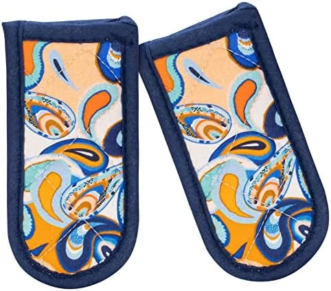 Cast Iron Skillet Handle Covers,Pot Handle Covers Heat Resistant,Pot Holders For Kitchen Heat Resistant,Machine Washable Handle Mitts 2 PCS(Striped) 7 Cast Iron Skillet Handle Covers,Pot Handle Covers Heat Resistant,Pot Holders For Kitchen Heat Resistant,Machine Washable Handle Mitts 2 PCS(Striped) - Image 5