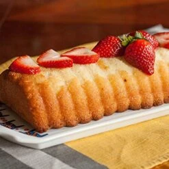 Almond Cake Pan Non-Stick Loaf Pan Carbon Steel Baking Pan 13 X 4 Inch -Wilton Shop 511kVupR2FL