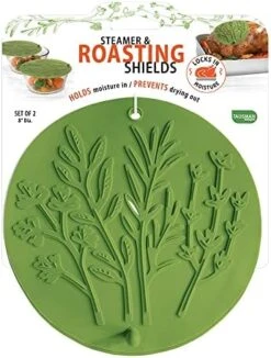 Multi-Use Roasting Rack & Trivets, Raise Meat & Veggies In Cookware, Evenly Cook, Non-Stick, Heat Resistant Up To 500 Degrees Fahrenheit -Wilton Shop 512BidfIML. AC