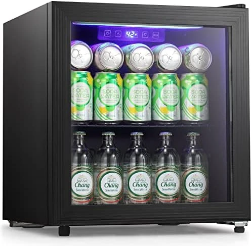 Beverage Refrigerator Cooler - Mini Fridge Soda Or Beer, Wine Or Champagne Cooler For Home/Bar/Office,Adjust Temperature With Glass Door,Shelves,Black Touch Control Panel,2.4Cu.Ft…… 9 Beverage Refrigerator Cooler - Mini Fridge Soda Or Beer, Wine Or Champagne Cooler For Home/Bar/Office,Adjust Temperature With Glass Door,Shelves,Black Touch Control Panel,2.4Cu.Ft…… - Image 7