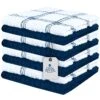 Ish Towels For Kitchen | 100% Cotton Dish Towels | Tea Towels For Kitchen | Dish Drying Towels | Dish Clothes For Washing Dishes | Kitchen Washcloths For Dishes |12”x12” Blue Opal Pack-8 -Wilton Shop 512bKt1JWEL