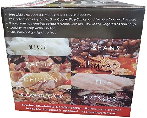 GENERIC Bene Casa 12 In 1 8L Stainless Steel Electric Pressure Cooker 7 GENERIC Bene Casa 12 In 1 8L Stainless Steel Electric Pressure Cooker - Image 5