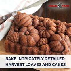 Nordic Ware Harvest Bounty Loaf Pan -Wilton Shop 512yOMFcjFL