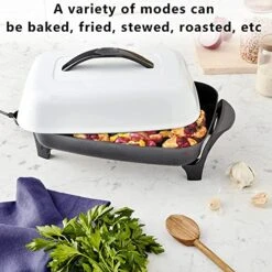 16 Inch Nonstick Electric Skillet - Roasts, Fries, Grills, Stews, Bakes, And Makes One-dish Meals. -Wilton Shop 513D7CCUv7L