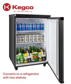 HBK309B-1K Full-Size Digital Homebrew Kegerator Single Faucet Black With Ball Lock Keg -Wilton Shop 513LqqqSmUL