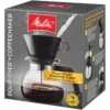 Melitta Pour-Over Coffee Brewer W/ Glass Carafe, Holds 6 - 6 Oz Cups, Black -Wilton Shop 513OeZYH3fL