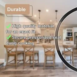 S-9882 Gasket Compatible With Mirro Pressure Cooker Model M-0312, M-0406, M-0416, M-0512, M-0522 Etc. Seal Ring For 12qt/16qt/22qt Pressure Canner -Wilton Shop 513cP1WJQPL