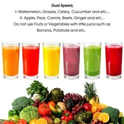 Chef Wide Mouth Extractor Juice Machine With Dual Speed Centrifugal Stainless Steel Juicer, 3.5 Cup, Chrome Silver 17 Chef Wide Mouth Extractor Juice Machine With Dual Speed Centrifugal Stainless Steel Juicer, 3.5 Cup, Chrome Silver -Wilton Shop 513ir6g0PbL