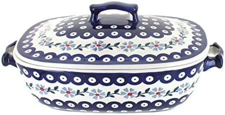 Ish Pottery Tulip Roaster With Lid 4 Ish Pottery Tulip Roaster With Lid - Image 2