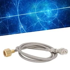 YYQTGG Refilling Connector, Soda Refill Adapter Firm Connection Long Hose Perfect Match Low Magnetic Permeability Stainless Steel Brass For Replacement(CGA320 To TR21-4) -Wilton Shop 514Acqd2Z7L 1