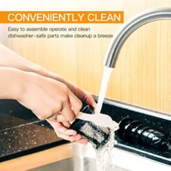 IRAGO Juicer Machines, Slow Masticating Juicer Extractor Two Speed Adjustment, Easy To Clean, Quiet Motor, Cold Press Juicer For Vegetables And Fruits, BPA-Free (Grey) 11 IRAGO Juicer Machines, Slow Masticating Juicer Extractor Two Speed Adjustment, Easy To Clean, Quiet Motor, Cold Press Juicer For Vegetables And Fruits, BPA-Free (Grey) -Wilton Shop 514FDB0vX8L