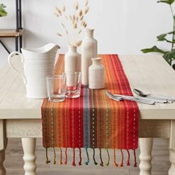 Southwest Collection Tabletop, Table Runner, 14x72, Spice -Wilton Shop 514GI1LUrNL