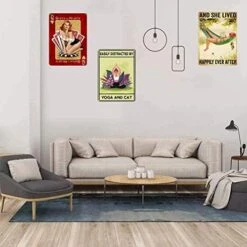 Still Life Red Wine Cheese Bread Grapes Lavender Funny Gift For Him Or Her Home Novelty Retro Parlor Cafe Store Mural Metal Tin Signs Wall Decor 8x12 Inch -Wilton Shop 514MWEnPOvL