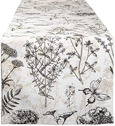 Botanical Print Tabletop Collection, Dishtowels, 18x28, Botanical Flowers 3 Piece 8 Botanical Print Tabletop Collection, Dishtowels, 18x28, Botanical Flowers 3 Piece - Image 6