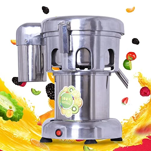 Commercial Juice Extractor, 110V Constructed Centrifugal Juice Extractor Juicing Both Fruit And Vegetable, 370W Heavy Duty Juicer Aluminum Casting And Stainless Steel For Home 4 Commercial Juice Extractor, 110V Constructed Centrifugal Juice Extractor Juicing Both Fruit And Vegetable, 370W Heavy Duty Juicer Aluminum Casting And Stainless Steel For Home - Image 2