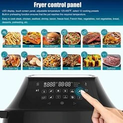 2-in-1 Electric Pressure Cooker 14 Smart Programmable Slow Cooker Air Fryer Rice Cooker Steamer Fryer Food Dehydration Beef 6L Adjustable Cooker Pressure Pot 24‑hour Preset -Wilton Shop 514hTnLPqmS 1