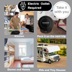 (Renewed) Flex Precision Induction Cooktop, 10.25” Shatter-Proof Ceramic Glass, 6.5” Heating Coil, 45 Temps From 100°F To 500°F, 3 Wattage Settings 600, 900 & 1300 Watts -Wilton Shop 514itKvqZXL