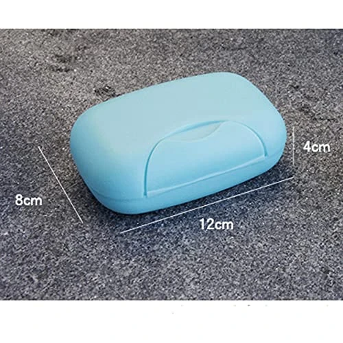 INVEESfzh Soap Dish Plastic Travel Soap Box With Lock, Mini Portable Soap Box, Creative Sealed Soap Box With Lid, Waterproof And Lid 5 INVEESfzh Soap Dish Plastic Travel Soap Box With Lock, Mini Portable Soap Box, Creative Sealed Soap Box With Lid, Waterproof And Lid - Image 3