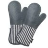 Silicone Oven Mitts Heat Resistant 932℉ With Waterproof & Non-Slip Kitchen Mittens, Set Of 2 Extra Long Oven Gloves With Soft Cotton Terry Lining For Baking Cooking Barbecue 2 Silicone Oven Mitts Heat Resistant 932℉ With Waterproof & Non-Slip Kitchen Mittens, Set Of 2 Extra Long Oven Gloves With Soft Cotton Terry Lining For Baking Cooking Barbecue -Wilton Shop 51515YWtmCL