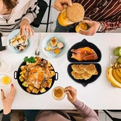 Slow Cooker Liners For Crockpot 6-Quart, Crock Pot Liners, Silicone Slow Cooker Liner For CrockPot, Slow Cooker Divider Insert, Reusable Slow Cooker Bags Liners Fit 6 Qt Oval Liner Or Round Pot (2 X Black) -Wilton Shop 5152bs3CMrL