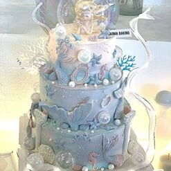 Marine Theme Cake Fondant Silicone Mold Seashell Conch Starfish Coral Molds For Cake Decorating Cupcake Topper Candy Chocolate Gum Paste Polymer Clay Set Of 4 11 Marine Theme Cake Fondant Silicone Mold Seashell Conch Starfish Coral Molds For Cake Decorating Cupcake Topper Candy Chocolate Gum Paste Polymer Clay Set Of 4 -Wilton Shop 5153qyYgq3L