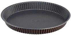 Tefal J1608402 Success Aluminium Tart Mould, Brown - 30cm