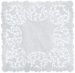 Doilies Specialty 8" White Square