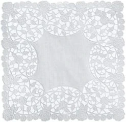 Doilies Specialty 8" White Square -Wilton Shop 515pRVnjR1L. AC