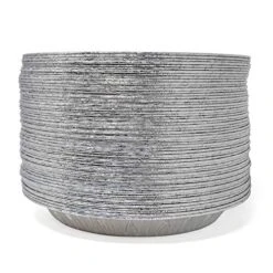 (60 Pack) Premium 9-Inch Pie Pans L Disposable Aluminum Foil L Heavy-Duty L Tin Plates For Tart Quiche Pies -Wilton Shop 515qOUpM5BL
