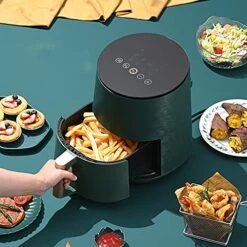 2 Pieces 8.4inch Silicone Air Fryer Liners Square Reusable Air Fryer Mats Non-Stick Air Fryer Pads For Air Fryer Baking Steaming Cooking -Wilton Shop 515z7kdCmDS