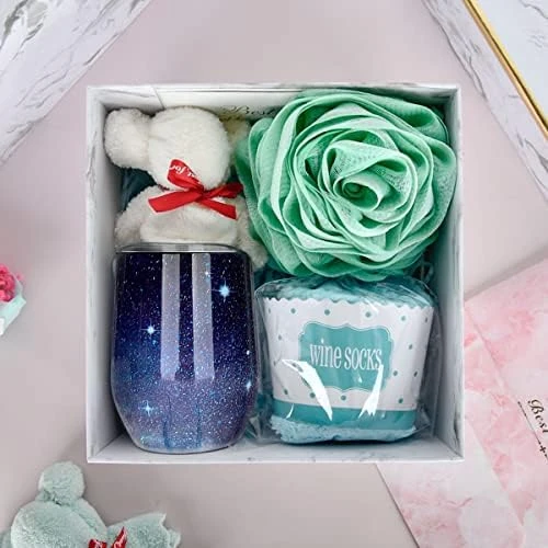 INFIJYON Birthday Gifts For Women, Gift Ideas Baskets For Birthday Valentine's Day, Christmas,New Year, Girlfriend Sister Wine Tumbler Gifts, Great Birthday Gifts,E 11 INFIJYON Birthday Gifts For Women, Gift Ideas Baskets For Birthday Valentine's Day, Christmas,New Year, Girlfriend Sister Wine Tumbler Gifts, Great Birthday Gifts,E - Image 9