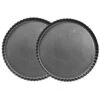 Tart Pan 9 Inch With Removable Bottom(2-Pack),Non Stick Quiche Pans Set For Oven Baking,Carbon Steel Round Fluted Pie Dish Mold With Removal Loose Bottoms 9.5In X 1In,Dishwasher Safe 2 Tart Pan 9 Inch With Removable Bottom(2-Pack),Non Stick Quiche Pans Set For Oven Baking,Carbon Steel Round Fluted Pie Dish Mold With Removal Loose Bottoms 9.5In X 1In,Dishwasher Safe -Wilton Shop 516GHtVHV8L