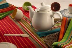 Kitchen Dish Towels, Salsa Stripe, 100% Natural Absorbent Cotton (Size 28 X 16 Inches), Pack Of 12-Multi Color 20 Kitchen Dish Towels, Salsa Stripe, 100% Natural Absorbent Cotton (Size 28 X 16 Inches), Pack Of 12-Multi Color -Wilton Shop 516KlyTMA5L