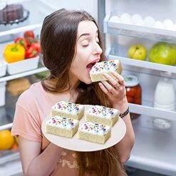 Mini Loaf Pan, 12 Cavities Non-stick Mini Brownie Pan Bread Pan, Silicone Mini Loaf Baking Pans For Mini Bread Loaves, Brownie, Cornbread, Cheesecake, Ice Cream 9 Mini Loaf Pan, 12 Cavities Non-stick Mini Brownie Pan Bread Pan, Silicone Mini Loaf Baking Pans For Mini Bread Loaves, Brownie, Cornbread, Cheesecake, Ice Cream -Wilton Shop 516McLRAtzL