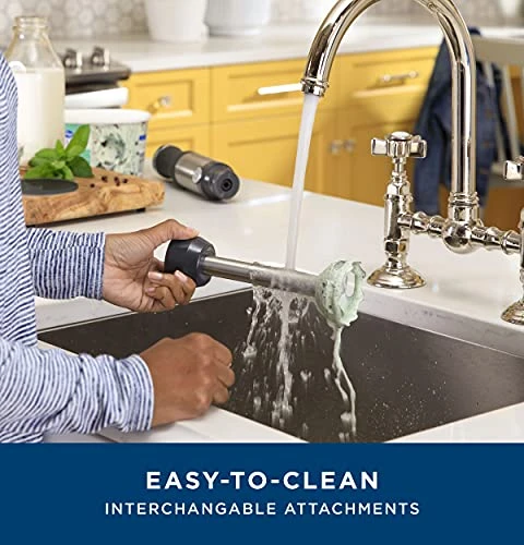 Immersion Blender | Handheld Blender For Shakes, Smoothies, Baby Food, Soups & More | 2-Speed Functionality | Easy Clean Kitchen Essentials | 500 Watts | Stainless Steel 4 Immersion Blender | Handheld Blender For Shakes, Smoothies, Baby Food, Soups & More | 2-Speed Functionality | Easy Clean Kitchen Essentials | 500 Watts | Stainless Steel - Image 2