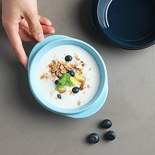 Porcelain Ramekins For Creme Brulee 10 Ounce,Integrated Double Handle Souffle Dishes For Baking,Ice Cream,Chicken Pot Pies,Oven Safe-Set Of 6(Similarcolour) 6 Porcelain Ramekins For Creme Brulee 10 Ounce,Integrated Double Handle Souffle Dishes For Baking,Ice Cream,Chicken Pot Pies,Oven Safe-Set Of 6(Similarcolour) - Image 4