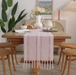 Solid Color Tassel Heavy Weight Cotton Linen Tablecloth For Rectangle Table (Square, 54 X 54 Inch, Gray) 28 Solid Color Tassel Heavy Weight Cotton Linen Tablecloth For Rectangle Table (Square, 54 X 54 Inch, Gray) -Wilton Shop 516suVSTHmL. AC 1